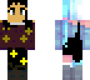 space girl and moon girl