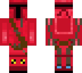 super epic red mandolorian thingy red