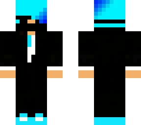 the blue gamer in lawer coustume