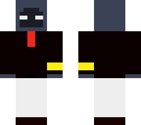 business hooded figure