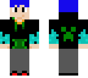 cool gamer creeper (2 skins lol)