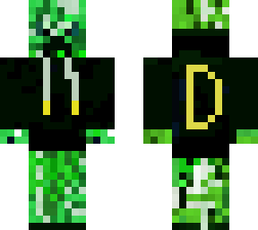 creeper with hoodie