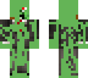melting creeper costume