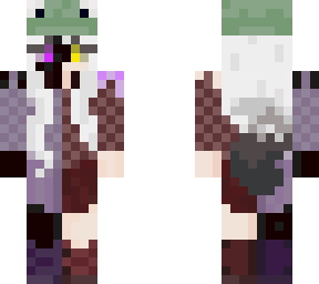 my skin+frog hat