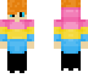 pans*xual skin (ginger any gender)