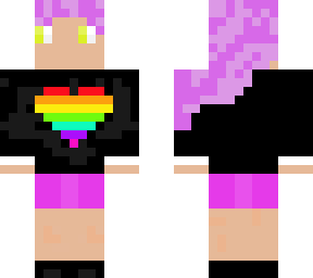 rainbow girl