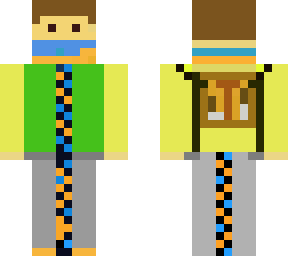 skin for serious survival minecraft players (without mods)