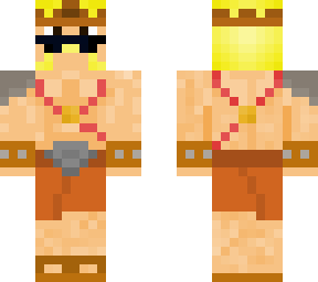 barbarian king with sunglasses