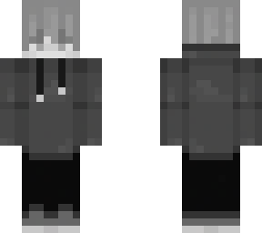 black and white