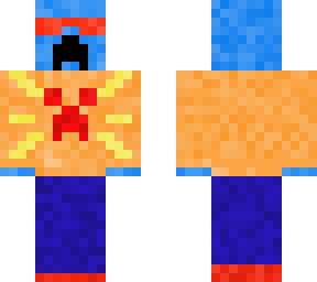 blue creeper but the creepers face on the shirt