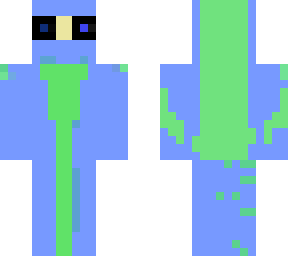 blue green dude