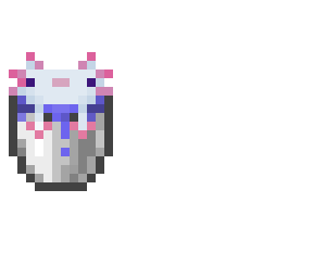 bucket of axolotl (cyan)