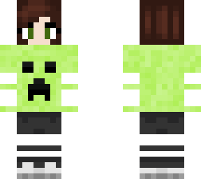 creeper hoodie girl