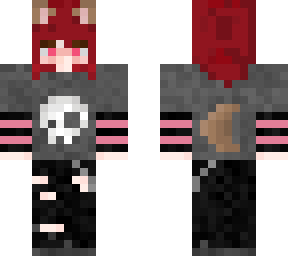 edited skin to look like one of our alters