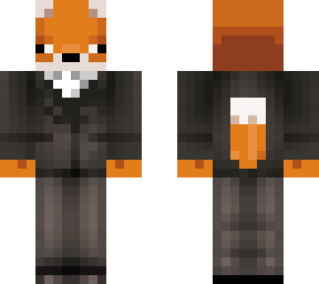fox in suit