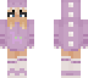 purple dino (blond)