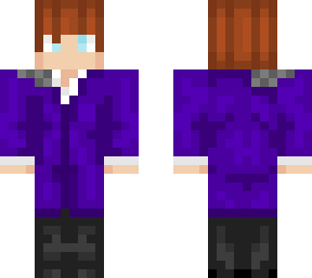purple suit
