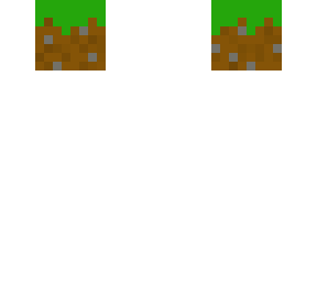 the floating block (grass block)