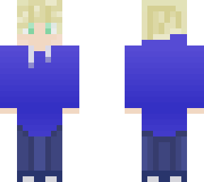 blue gradient hoodie skin