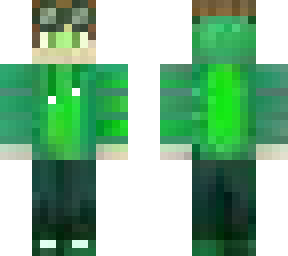boy with a green eye