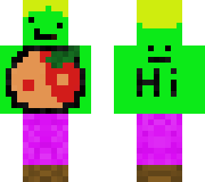 crazy fruit man sweat