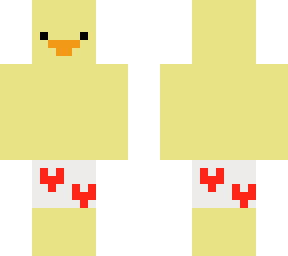 duck with underwear