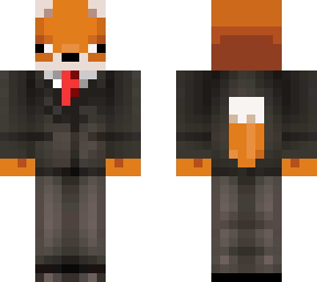 fox in suit {with tie}