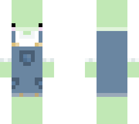 frog in dungarees