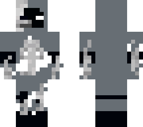 hooded figure destroyed