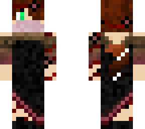 my character: black wedding dress hair update