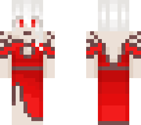nyx (in dress)