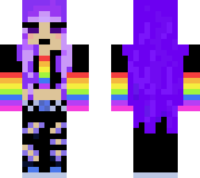 purple rainbow