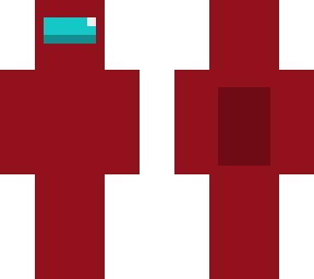 red amongus character
