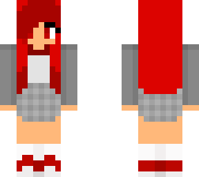 red school girl