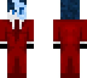 red suit