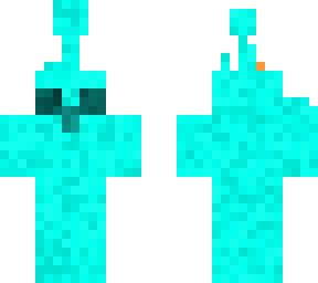teal copper golem