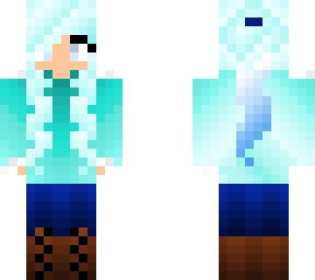 winter wear wolf girl