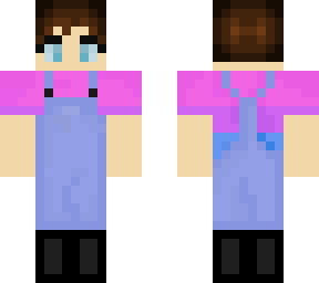 bi pride with dungarees
