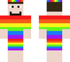 dp pride skin (brown hair)