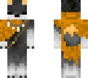 fox character but orange