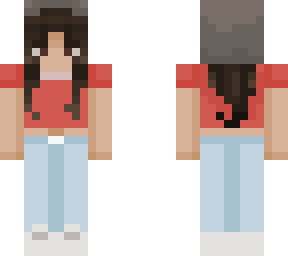 girl in summer outfit with a beanie on