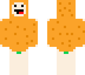 person in orange suit