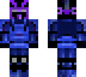 purple blue demon
