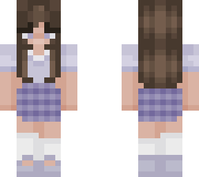 purple skirt girl but cooler