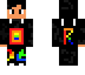 rainbow jumper (improved and on e arm is sticking out)