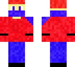 red and blue guy