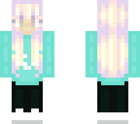 .~=* cyan hoodie *=~.