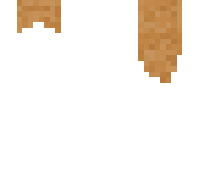 blond pigtail hair baseplate