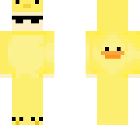cool duck with hoodie