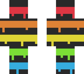 drippy rainbow